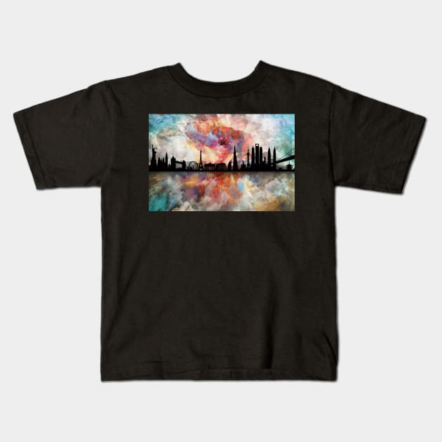 Best City Kids T-Shirt by ArtDreamStudio